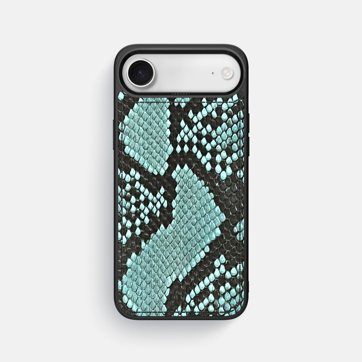 Sport Case For iPhone 17 Air In Deluxe Python -1 | Blue-Lagoon