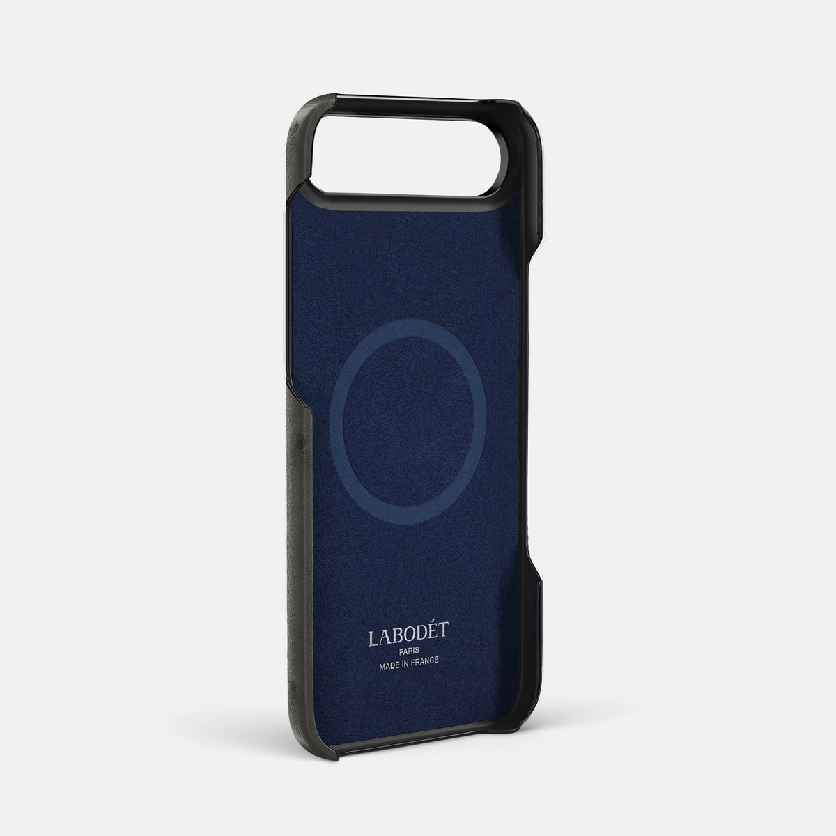 Finger Case For iPhone 17 Air In Ostrich -4 | Grey-Black