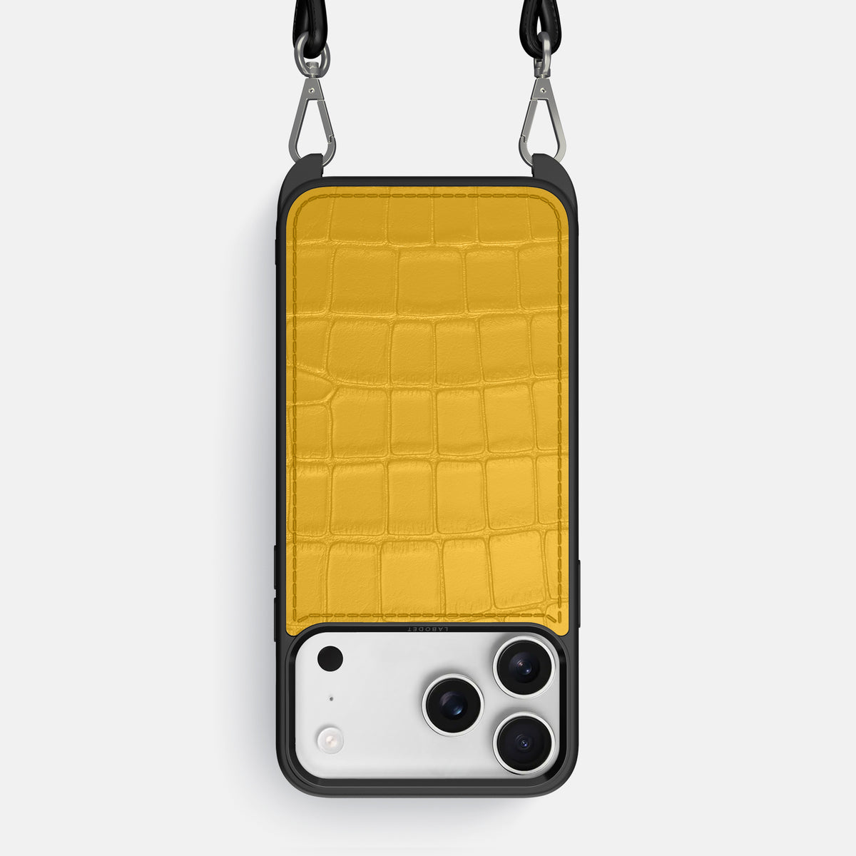 Crossbody Sport Case For iPhone 17 Pro Max In Alligator -1 | Yellow
