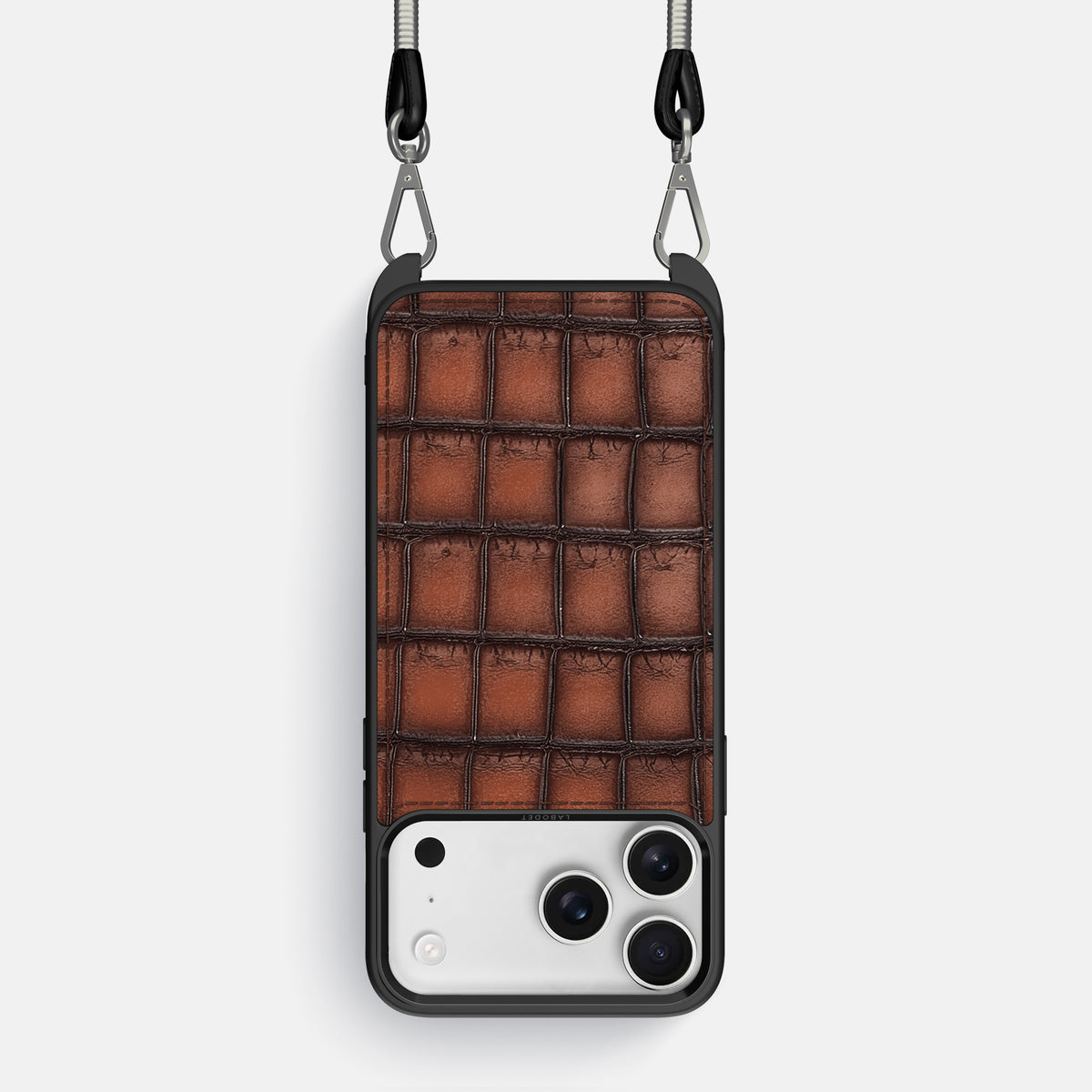Crossbody Sport Case For iPhone 17 Pro In Patina Alligator -1 | Baobab