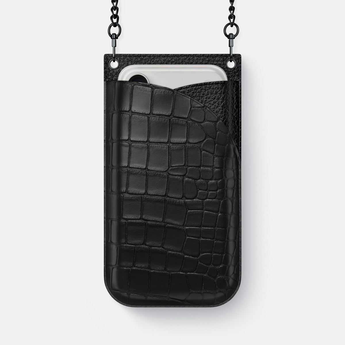 Crossbody Bag For iPhone 17 Pro In Alligator