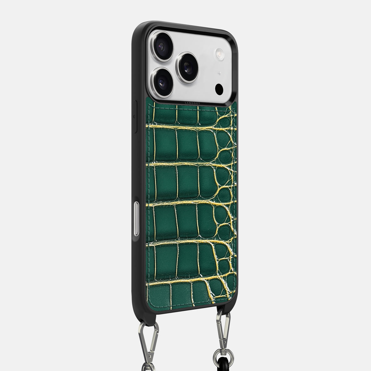 Crossbody Sport Case For iPhone 17 Pro Max In Patina Alligator -2 | Cambridge