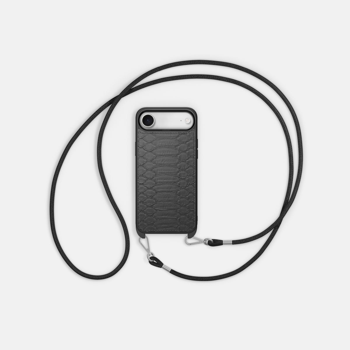 Crossbody Sport Case For iPhone 17 Air In Python -5 | Grey
