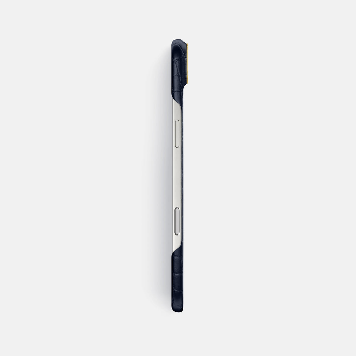 Classic Case For iPhone 17 Air In Alligator -3 | Navy-Blue-Gold
