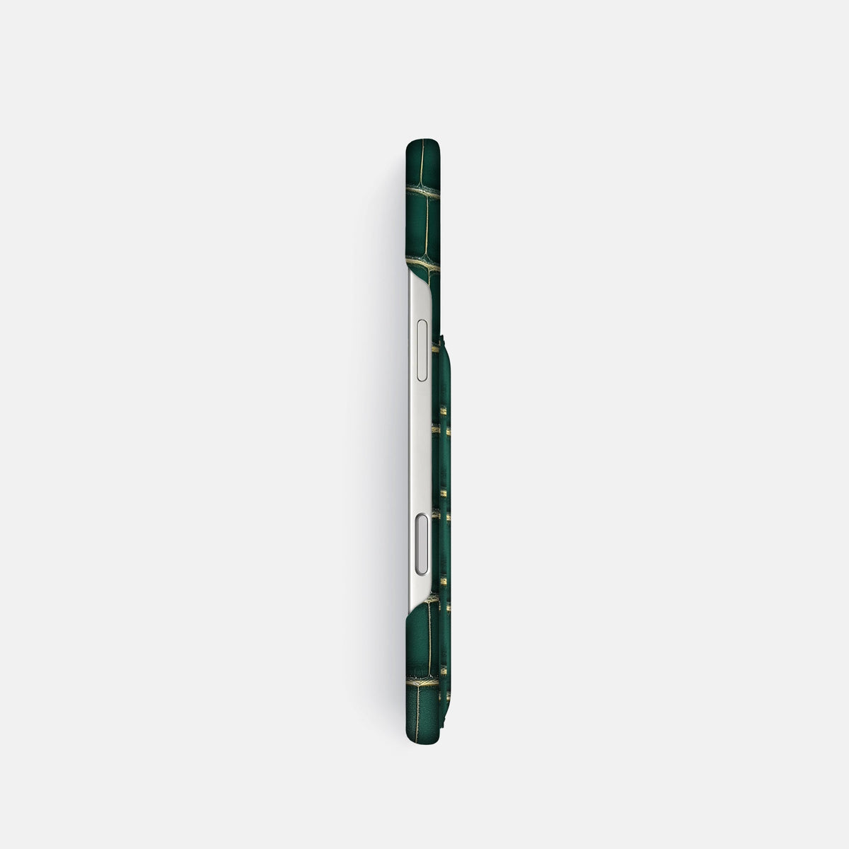 Slim Card Case For iPhone 18 Pro In Patina Alligator -3 | Cambridge