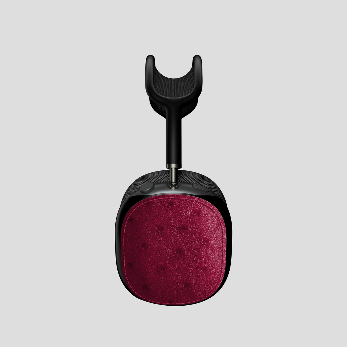 Shells For AirPods Max In Ostrich -3 | Bordeaux