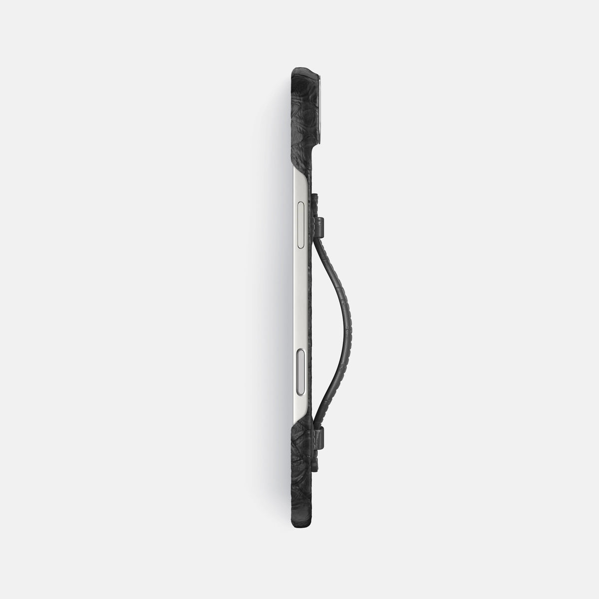 Center Handle For iPhone 17 Air In Python -2 | Black-Steel