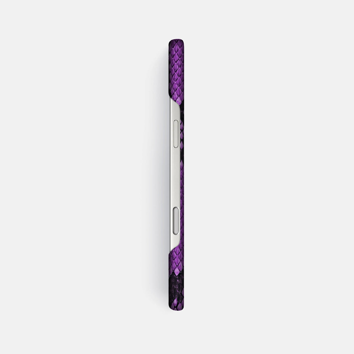 Slim Case For iPhone 18 Pro Max In Deluxe Python -3 | Purple