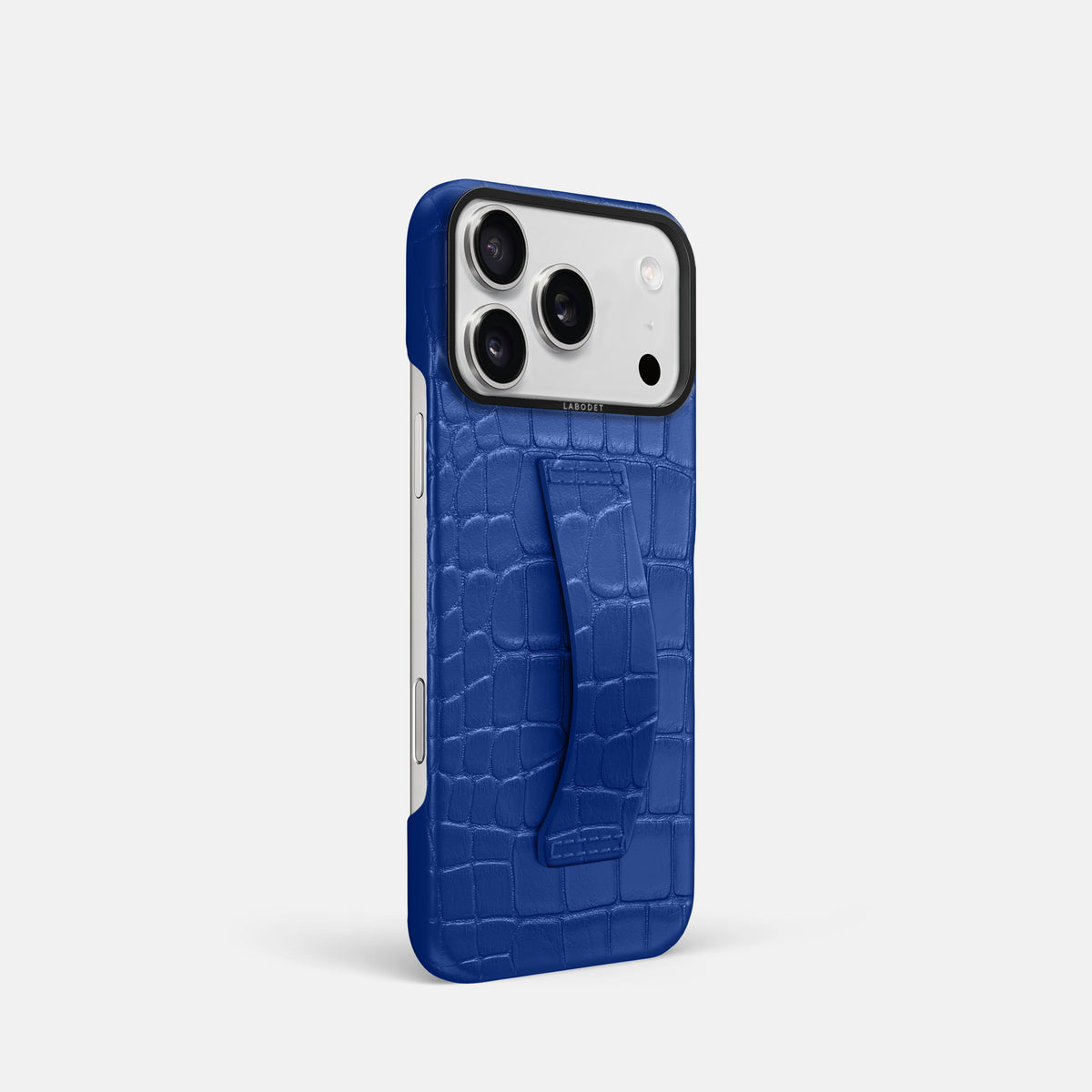 Finger Case For iPhone 17 Pro In Alligator -2 | Royal-Blue-Black