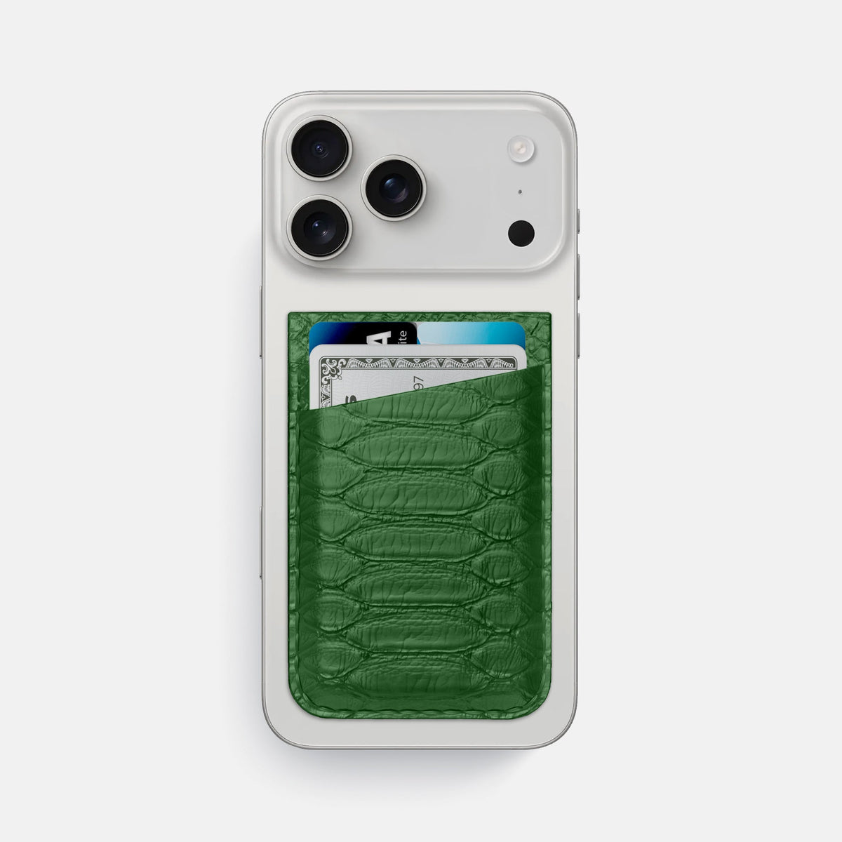 MagSafe Wallet For iPhone 18 Pro Max In Python -1 | Green