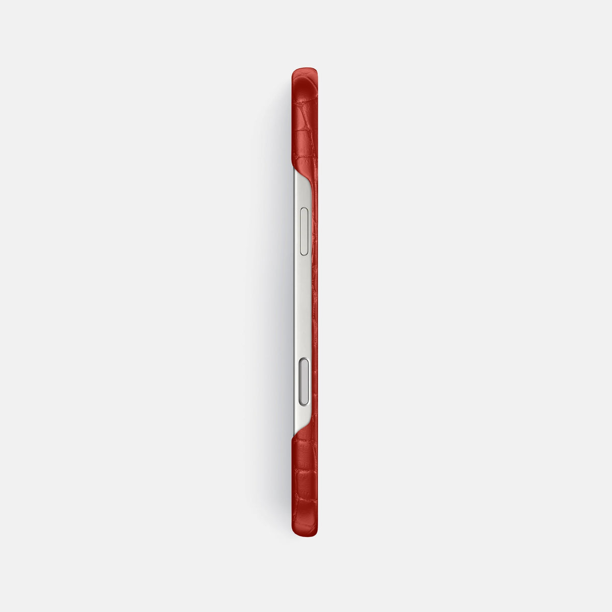 Slim Case For iPhone 18 Pro Max In Alligator -3 | Red