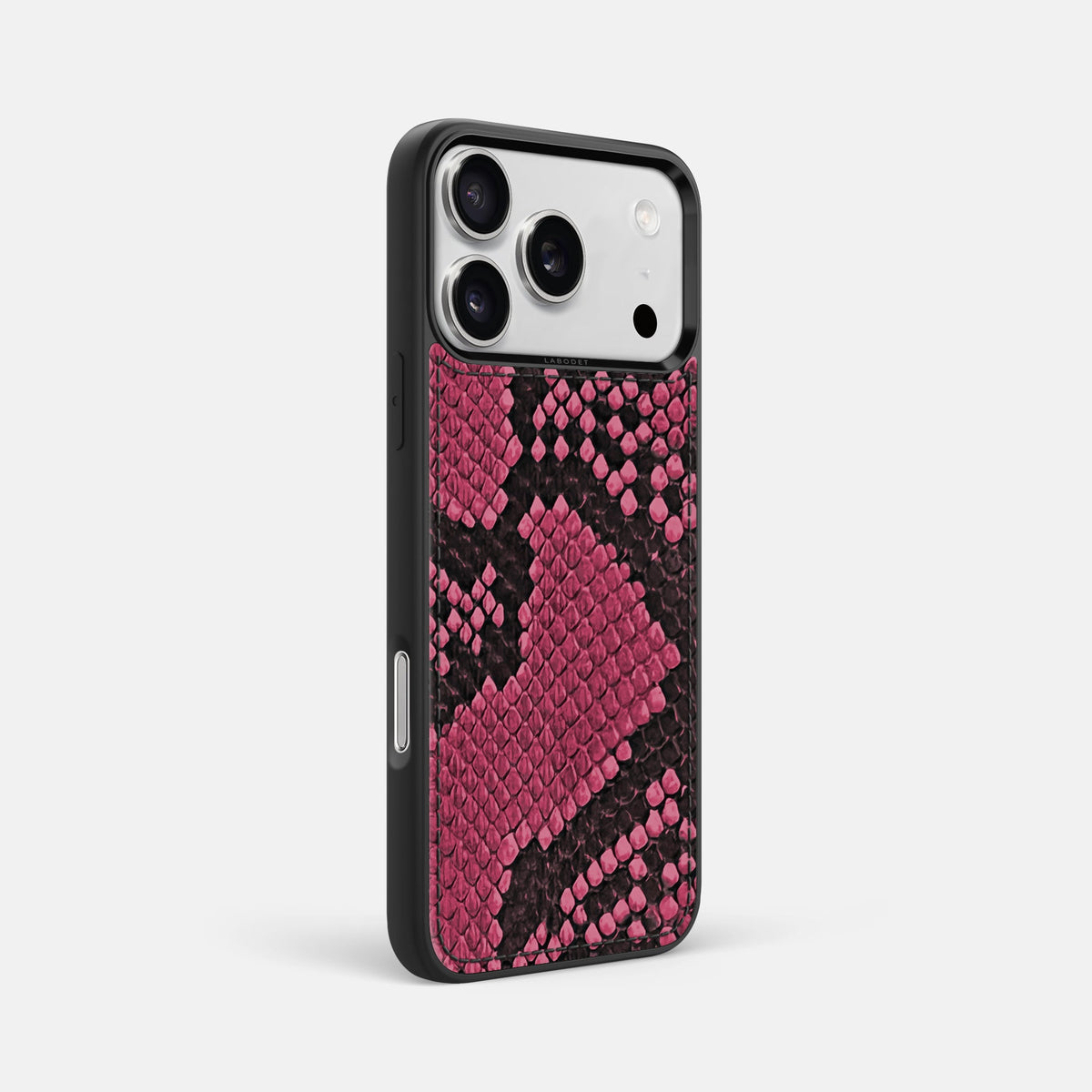 Sport Case For iPhone 18 Pro Max In Deluxe Python -2 | Burgundy