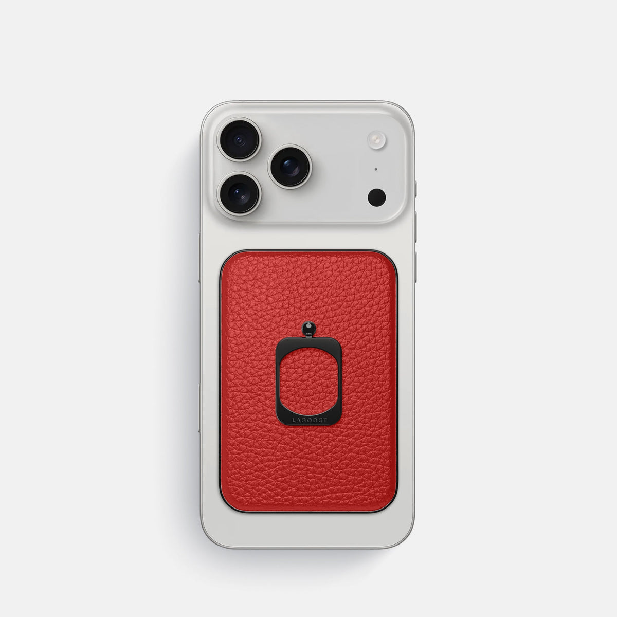 MagSafe Ring For iPhone 18 Pro In Calf -2 | Red-Black