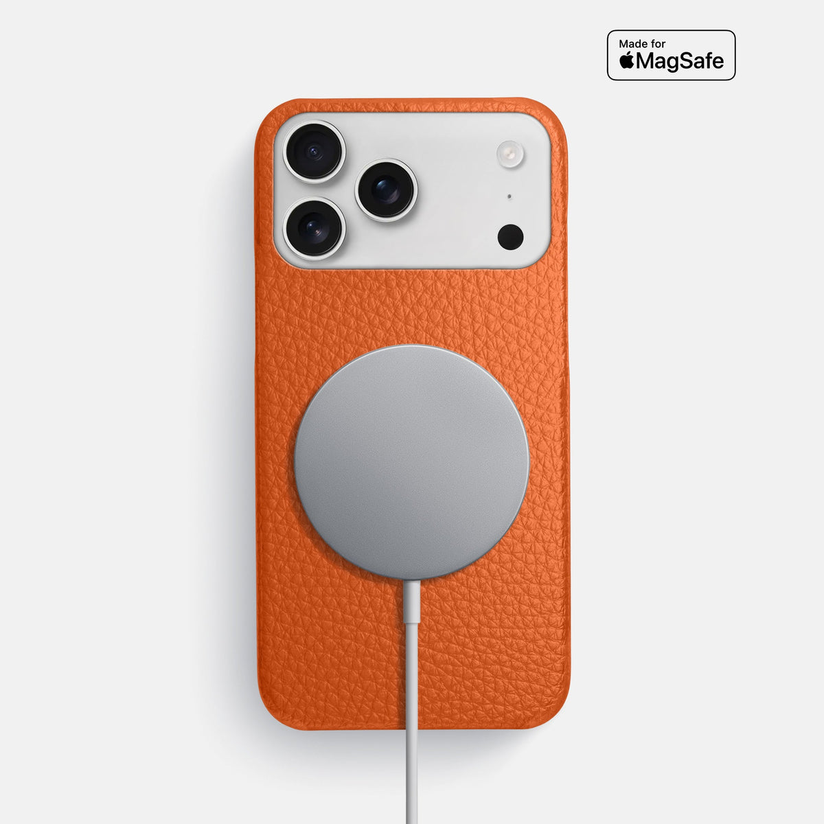 Slim Case For iPhone 18 Pro Max In Calf -5 | Orange