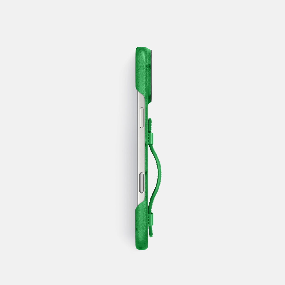 Handle Case For iPhone 17 Pro In Ostrich -3 | Kentucky-Green-Black