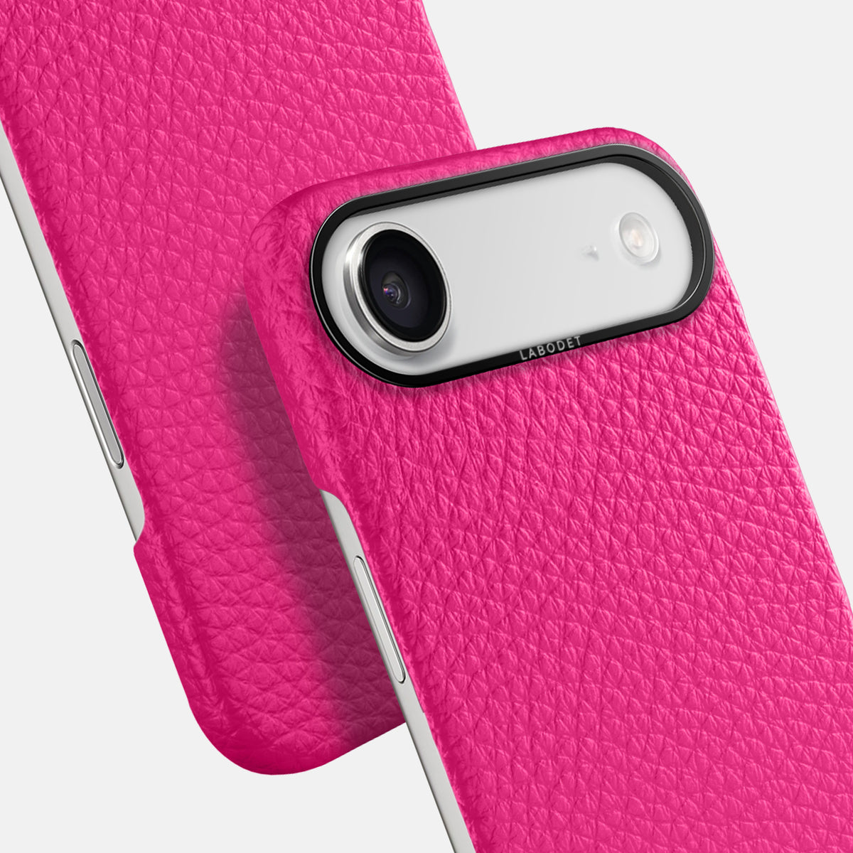 Classic Case For iPhone 17 Air In Calf -6 | Magenta-Black
