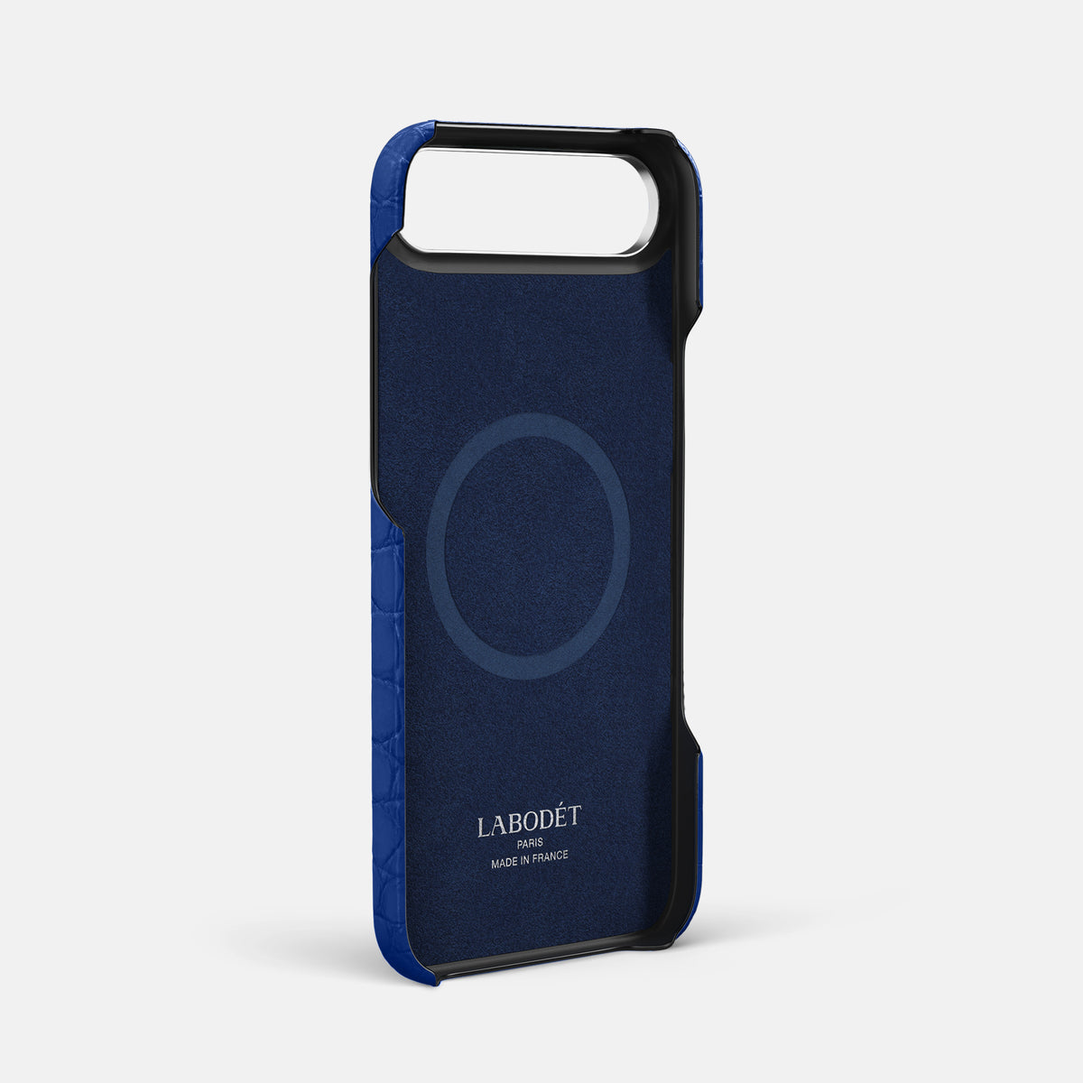 Finger Case For iPhone 17 Air In Alligator -4 | Royal-Blue-Steel