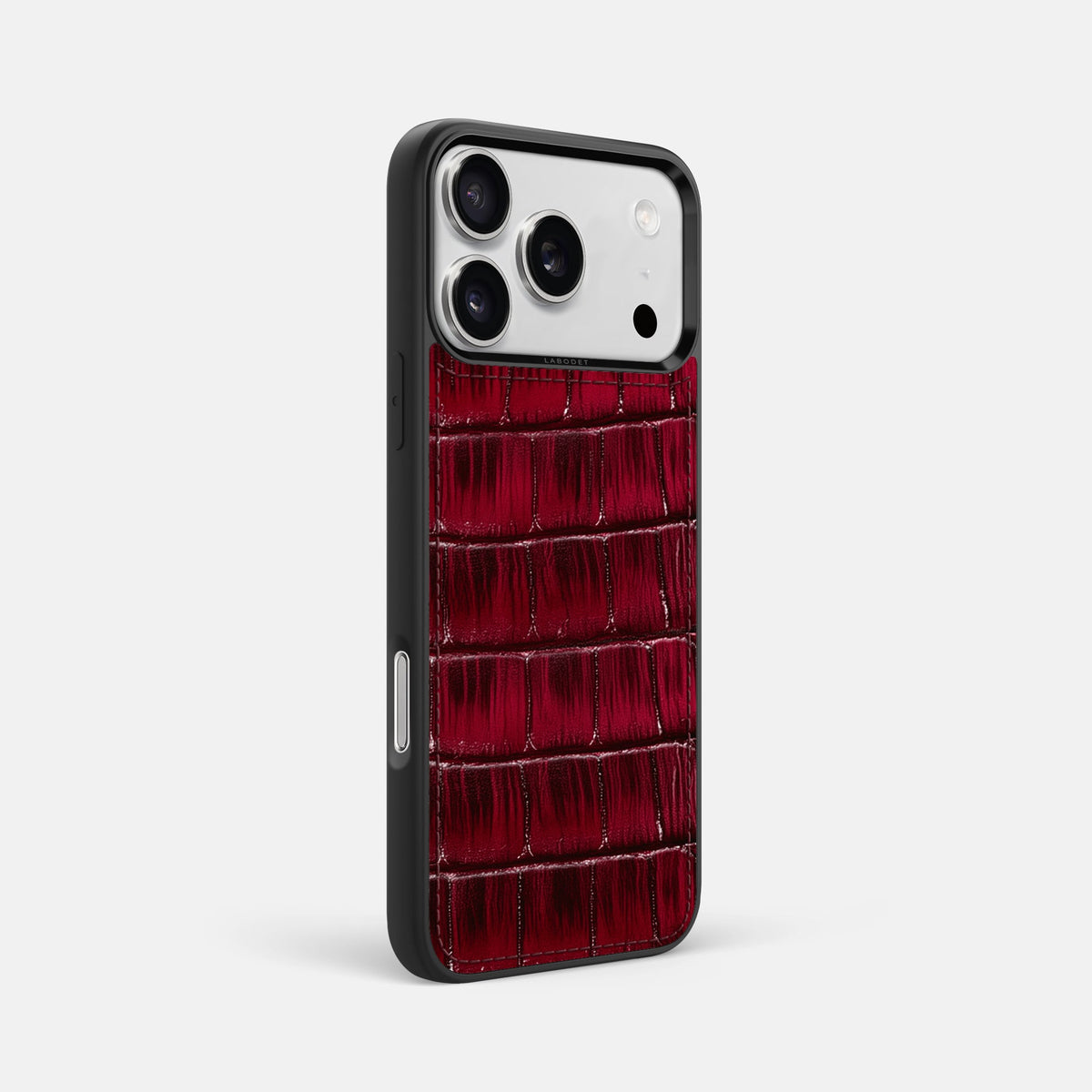 Sport Case For iPhone 18 Pro Max In Patina Alligator -2 | Havana-Burgundy