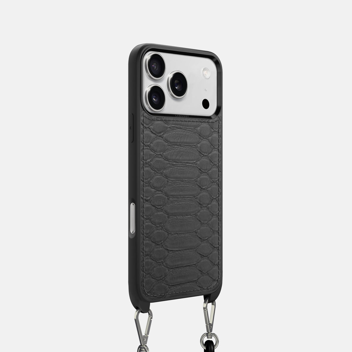 Crossbody Sport Case For iPhone 18 Pro In Python -2 | Grey