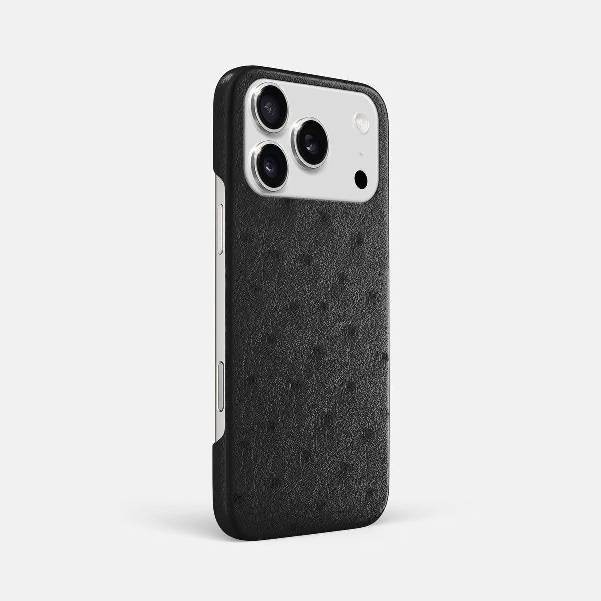 Slim Case For iPhone 17 Pro Max In Ostrich -2 | Black