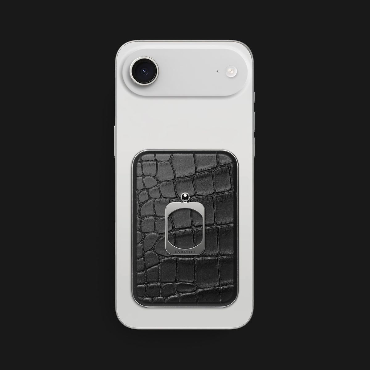 MagSafe Ring Edition Black For iPhone 17 Air In Alligator -1 | Edition-Black-Steel