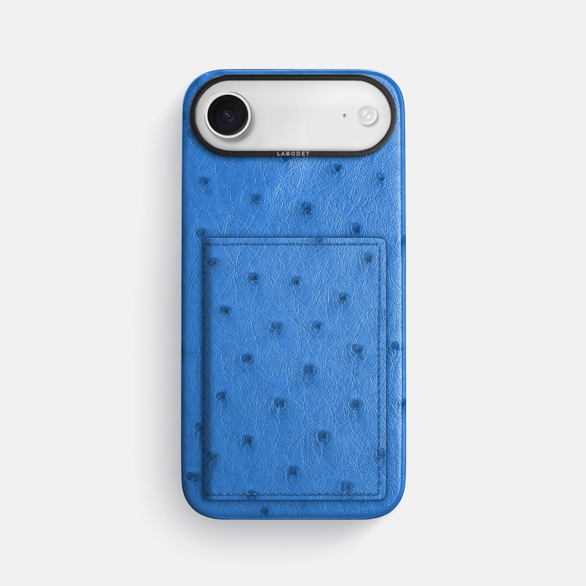 Bi-Fold Case For iPhone 17 Air In Ostrich -1 | Royal-Blue-Black