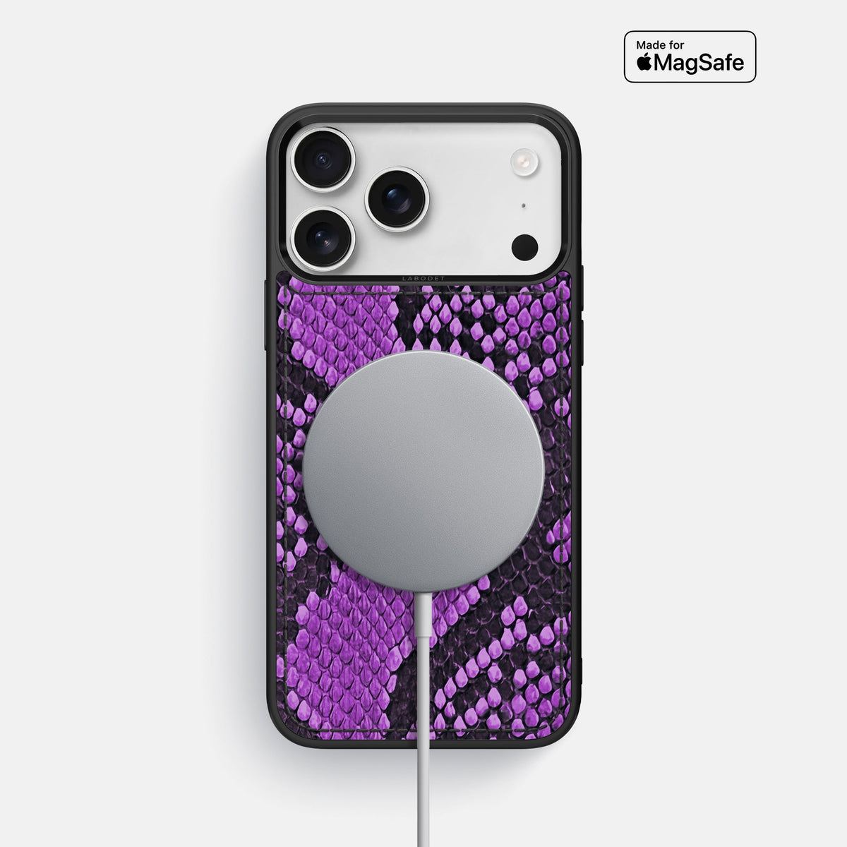 Sport Case For iPhone 18 Pro Max In Deluxe Python -5 | Purple