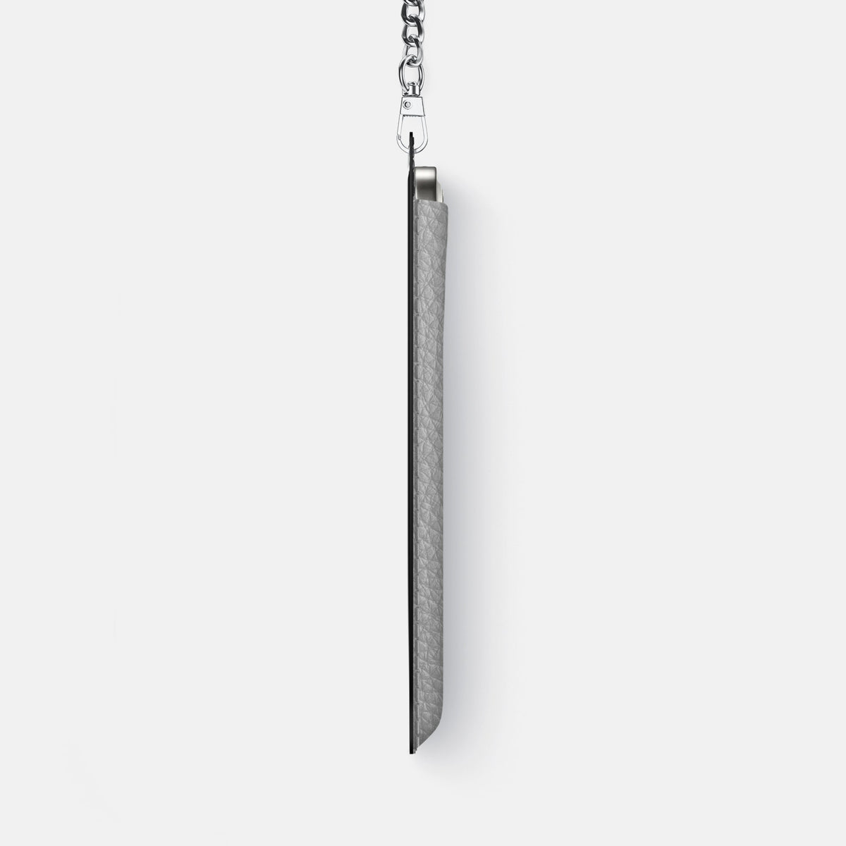 Crossbody Bag For iPhone 18 Pro Max In Calf -4 | Nuage-Steel