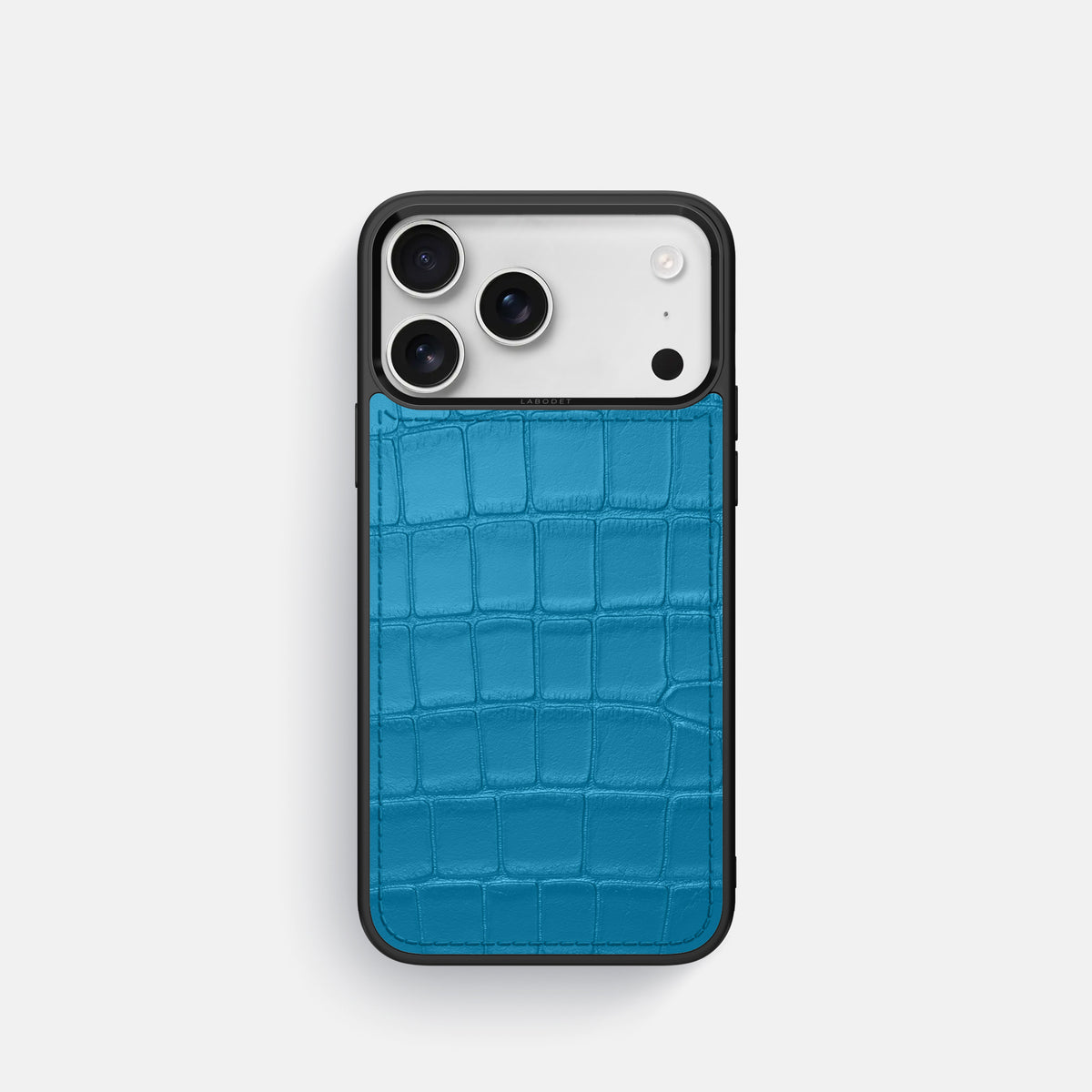 Sport Case For iPhone 17 Pro In Alligator -1 | Curaçao-Blue