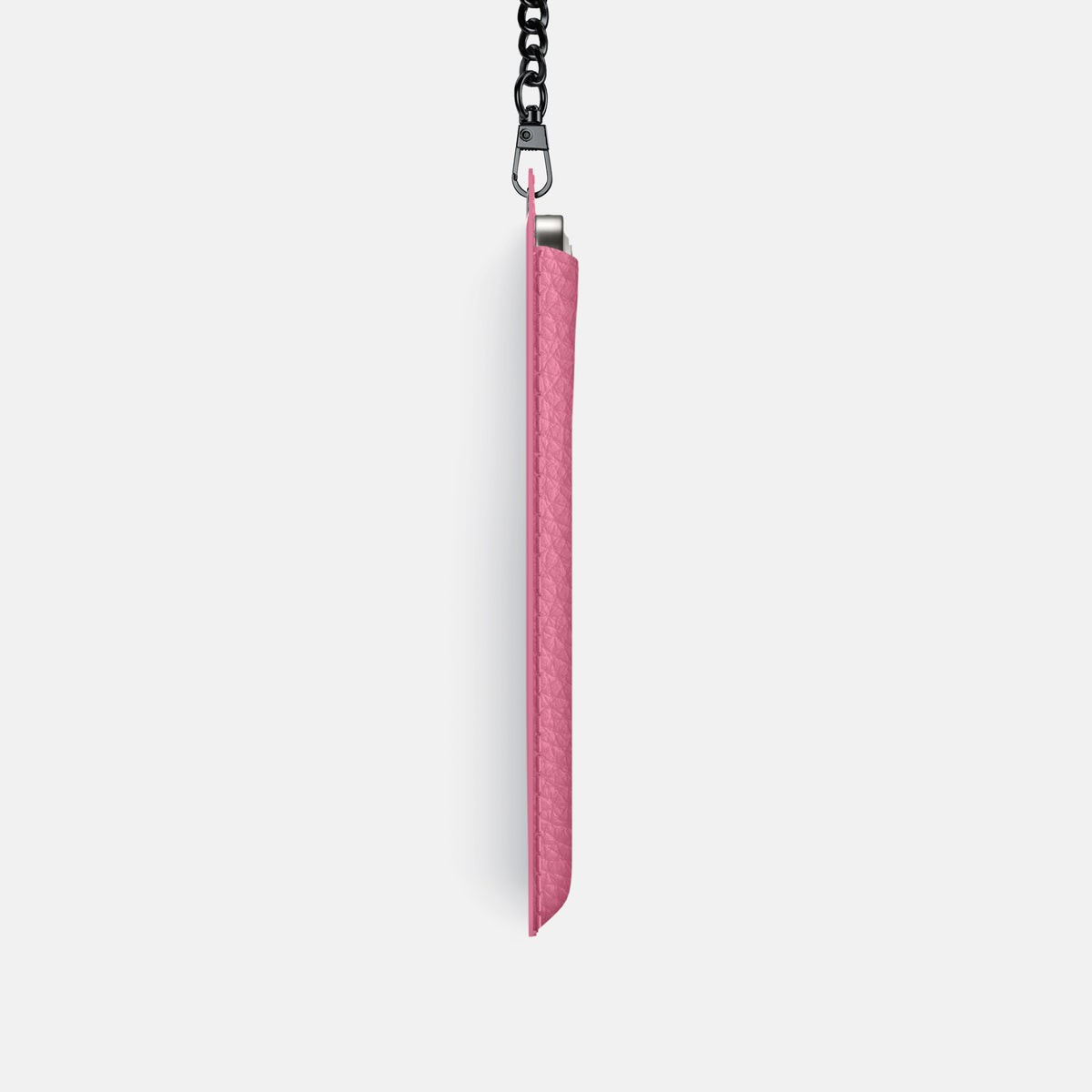 Crossbody Bag For iPhone 17 Pro In Calf -4 | Pink-Black
