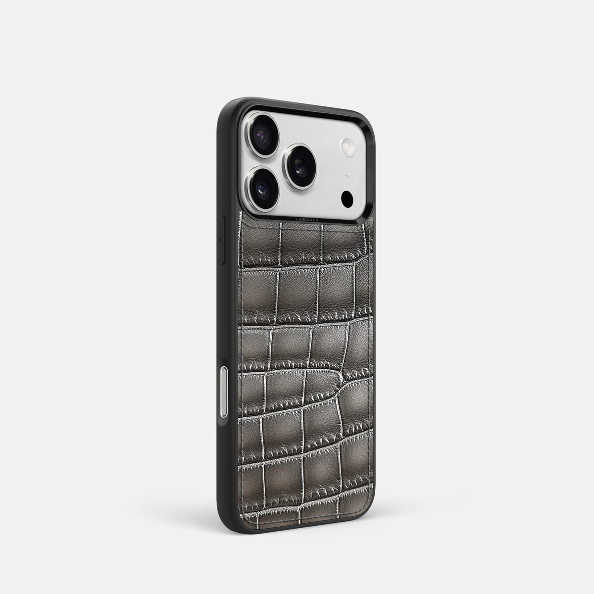 Sport Case For iPhone 17 Pro In Patina Alligator -2 | Grey