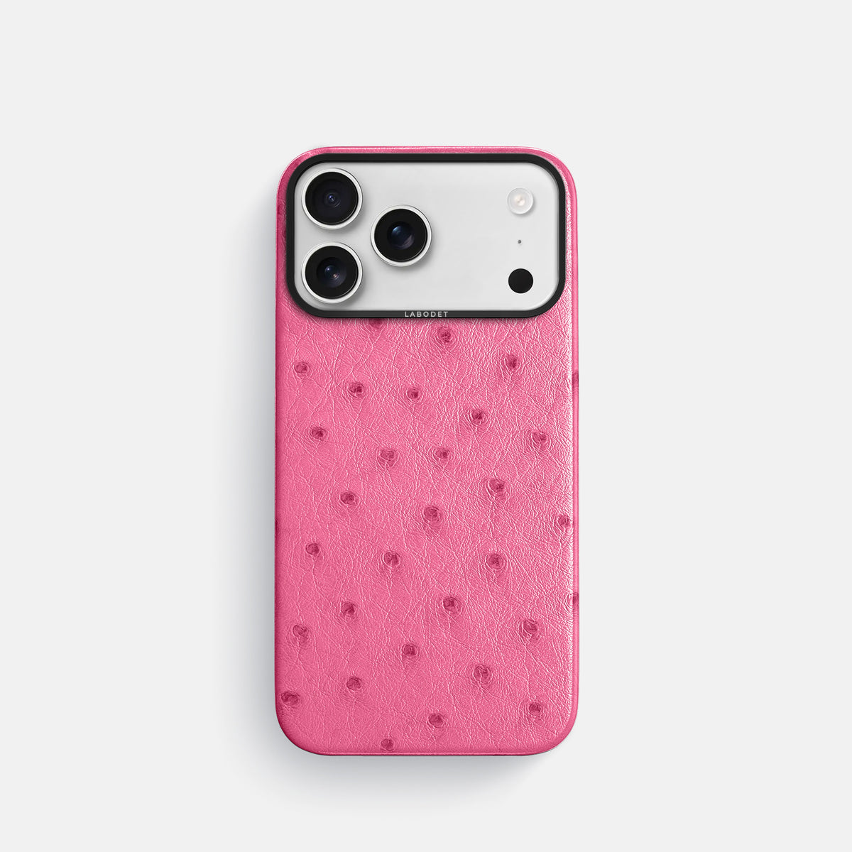 Classic Case For iPhone 17 Pro In Ostrich -1 | Pink-Black