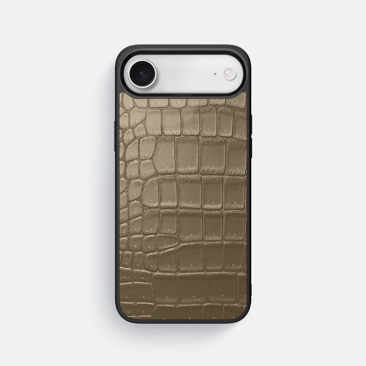 Sport Case For iPhone 17 Air In Porosus Crocodile -1 | Kaki-Green