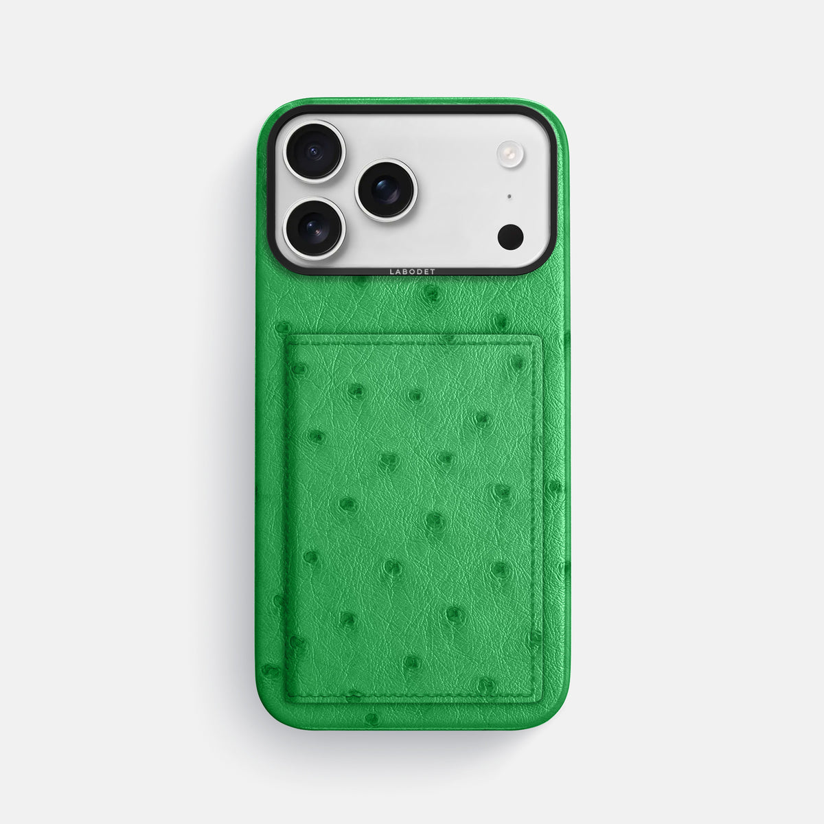 Bi-Fold Case For iPhone 17 Pro Max In Ostrich -1 | Kentucky-Green-Black