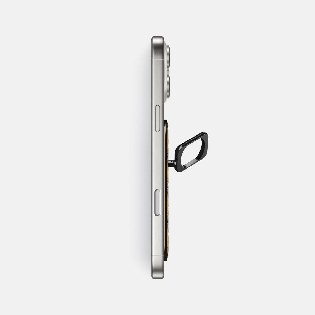 MagSafe Ring For iPhone 18 Pro Max In Patina Alligator -3 | Sydney-Black
