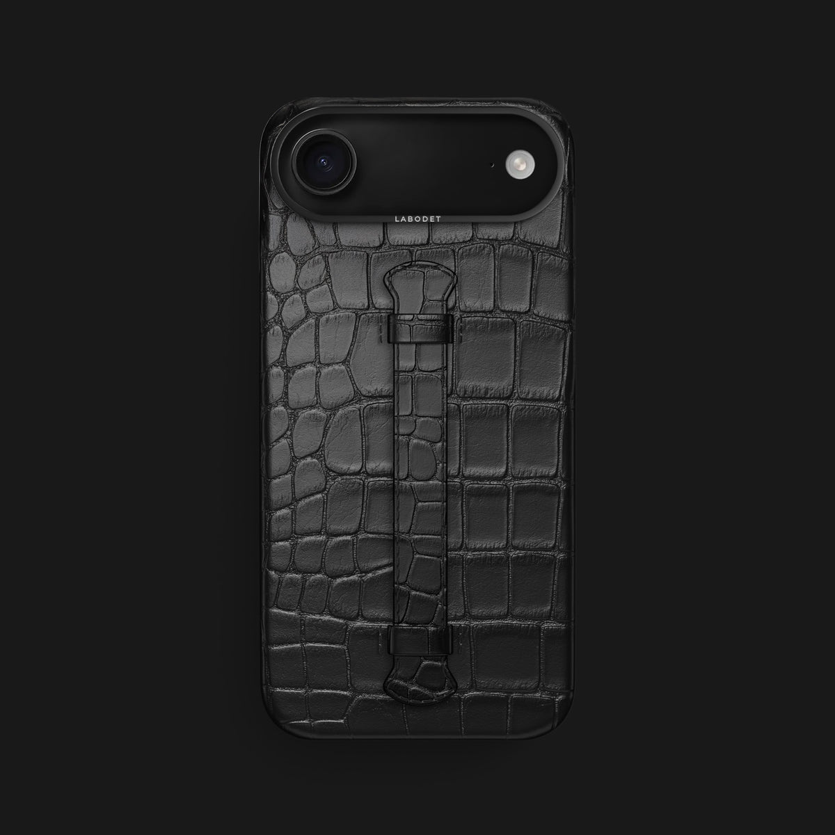 Center Handle Edition Black For iPhone 17 Air In Alligator -1 | Edition-Black-Black