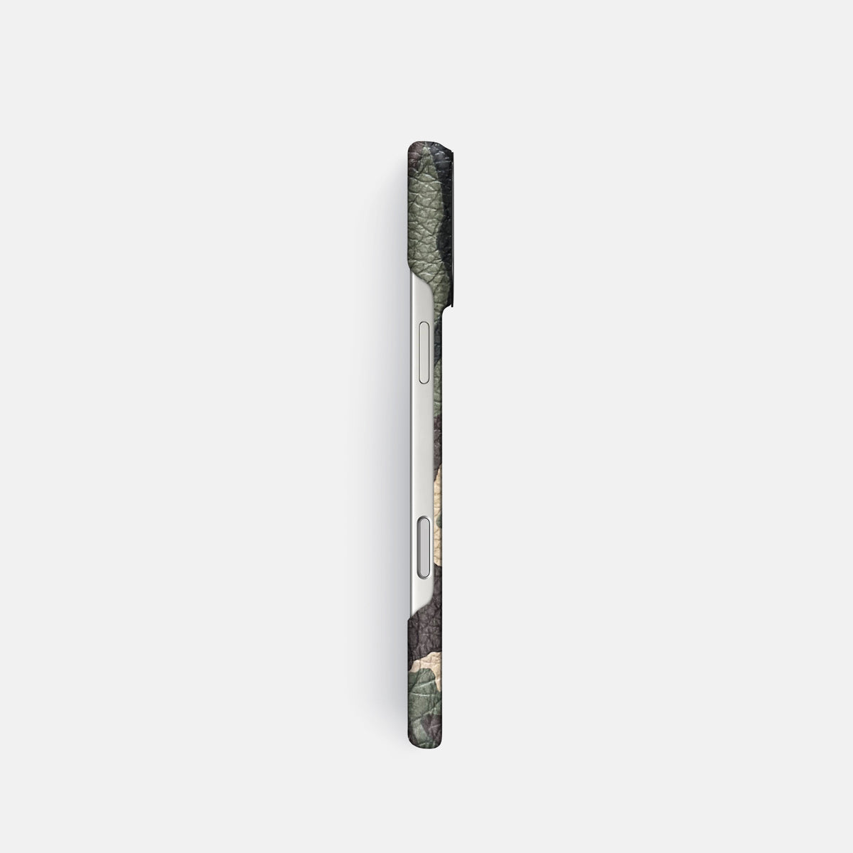Classic Case For iPhone 17 Pro In Calf -3 | Camouflage-Black