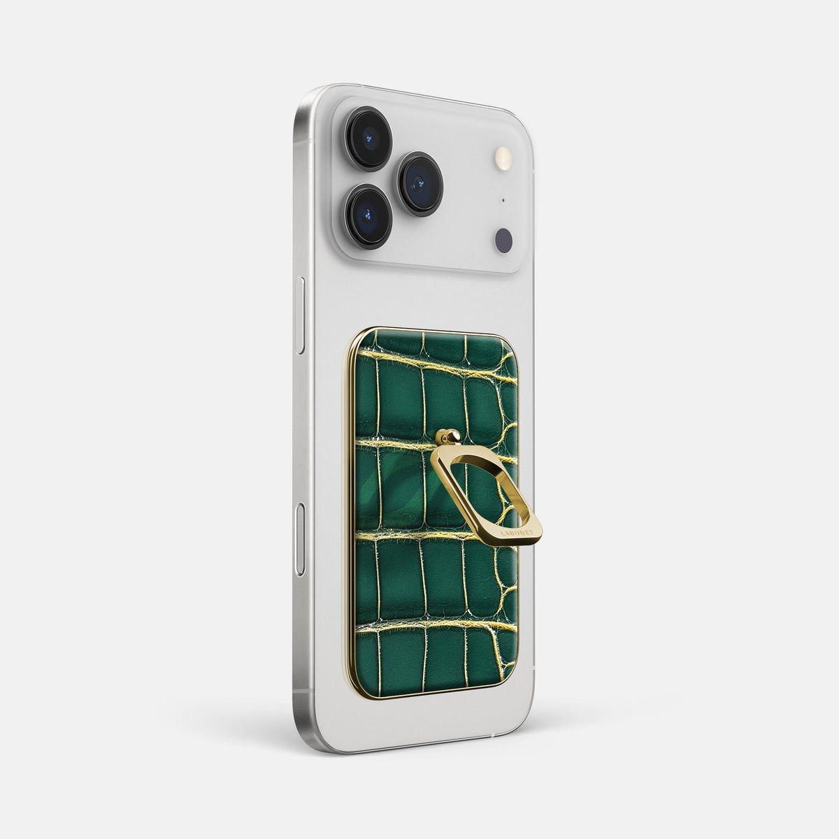 MagSafe Ring For iPhone 18 Pro Max In Patina Alligator -1 | Cambridge-Gold