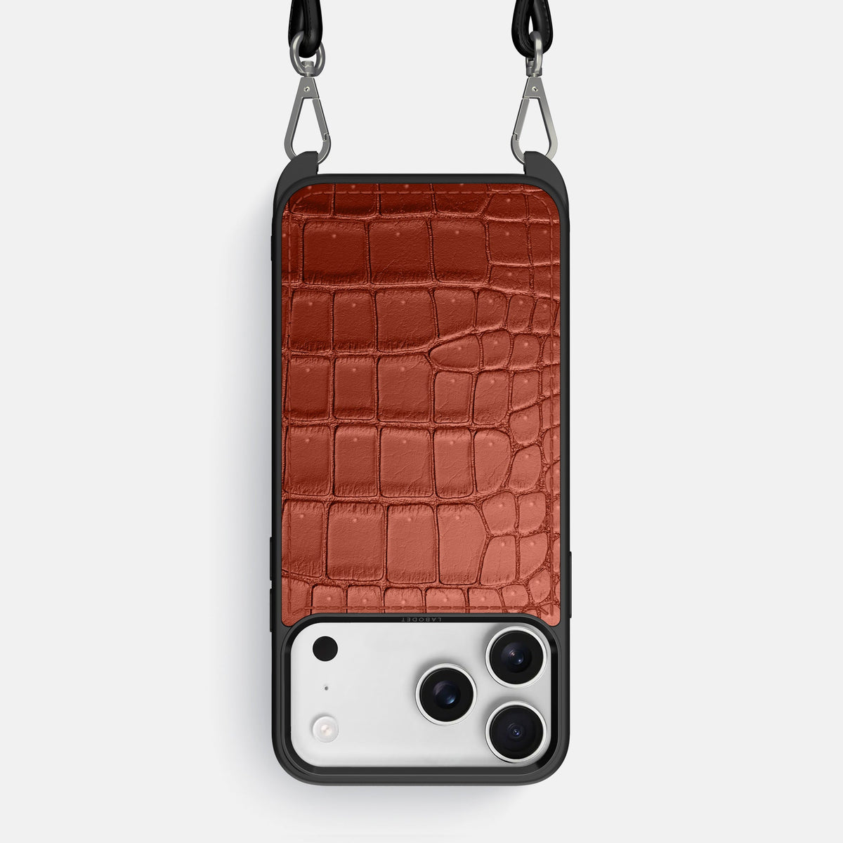 Crossbody Sport Case For iPhone 18 Pro Max In Porosus Crocodile -1 | Nuts