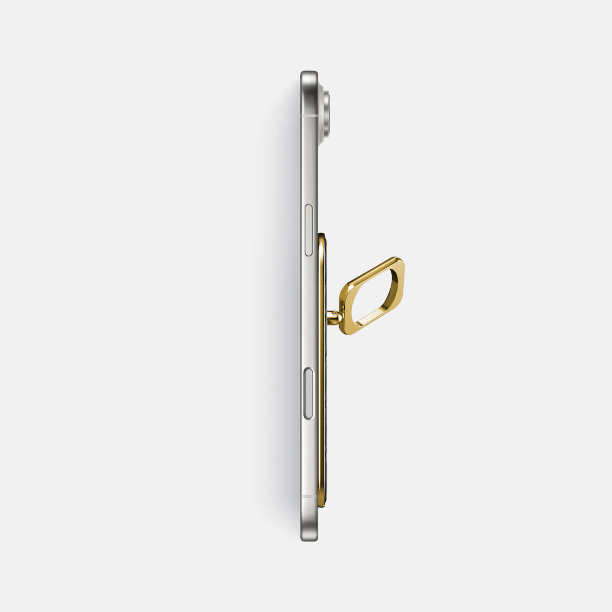 MagSafe Ring For iPhone 17 Air In Porosus Crocodile -3 | Deep-Blue-Sea-Gold