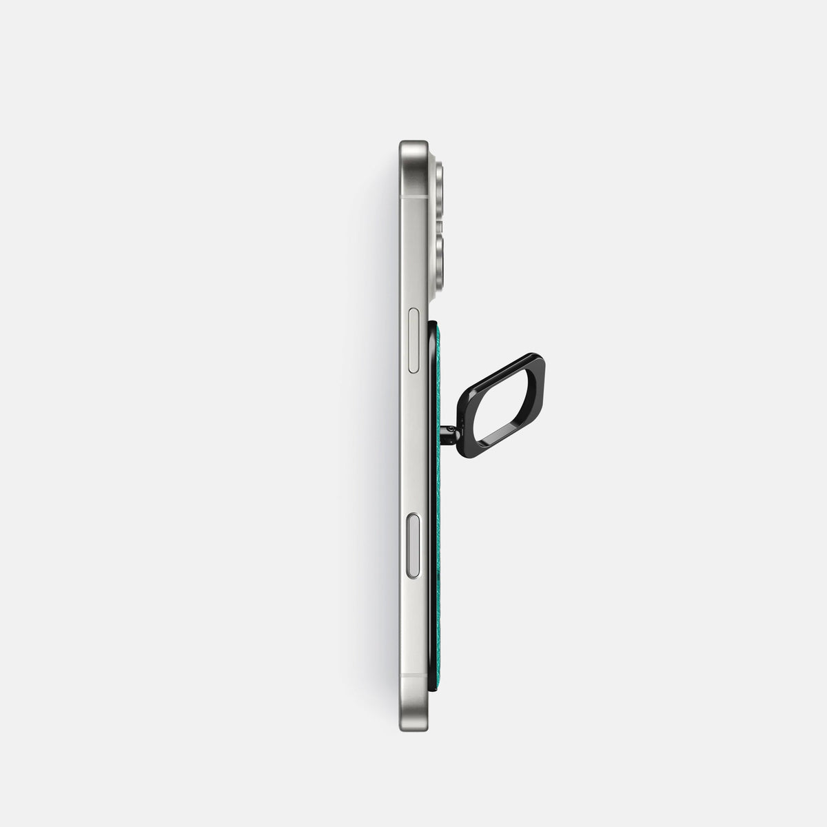 MagSafe Ring For iPhone 18 Pro In Ostrich -3 | Turquoise-Black