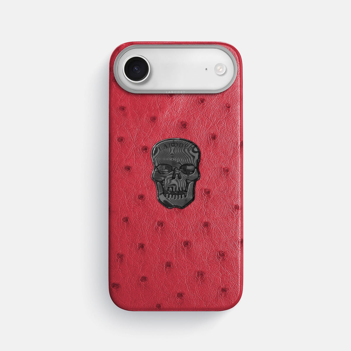 Classic Case With Carbon Skull For iPhone 17 Air In Ostrich