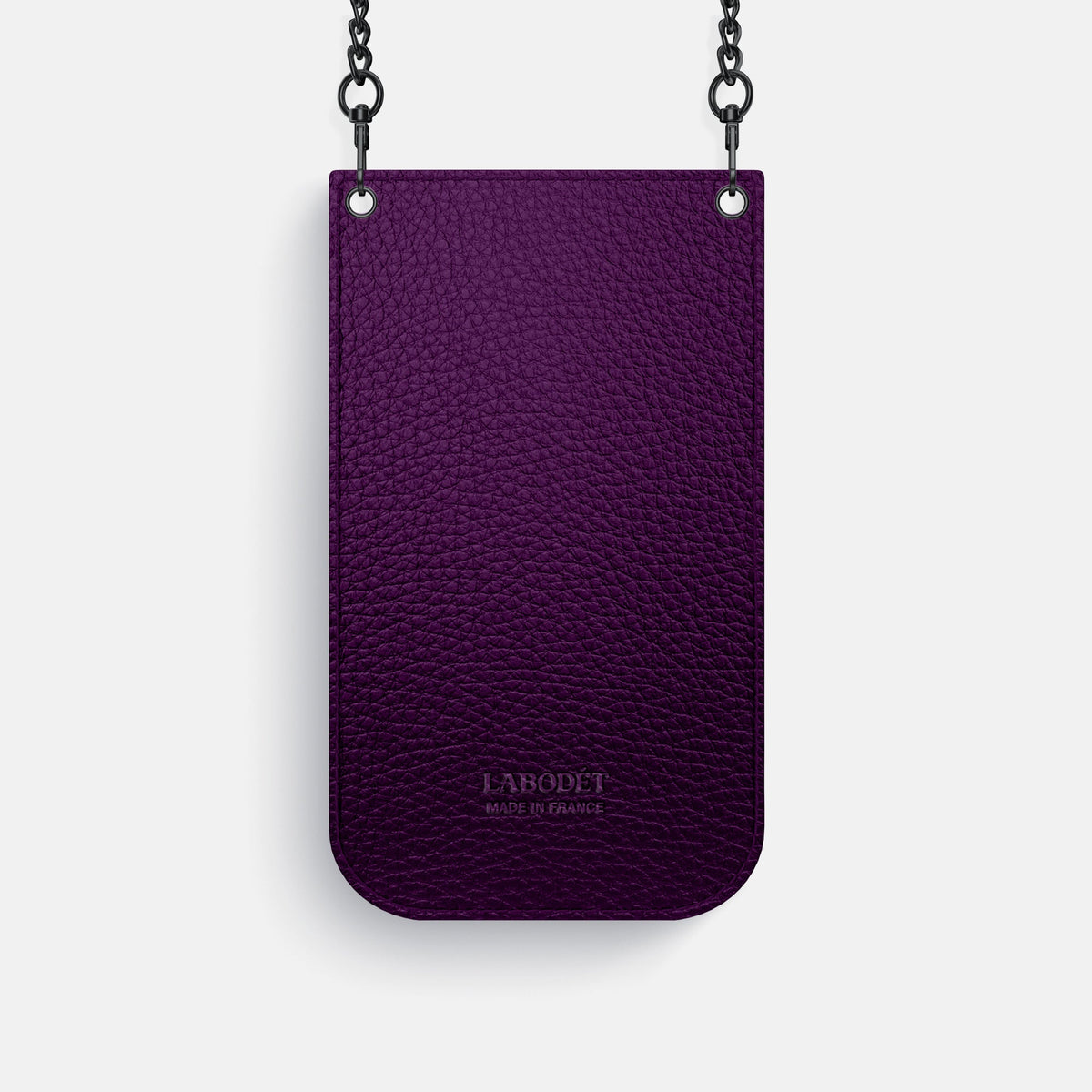 Crossbody Bag For iPhone 18 Pro In Calf -3 | Herb-Black