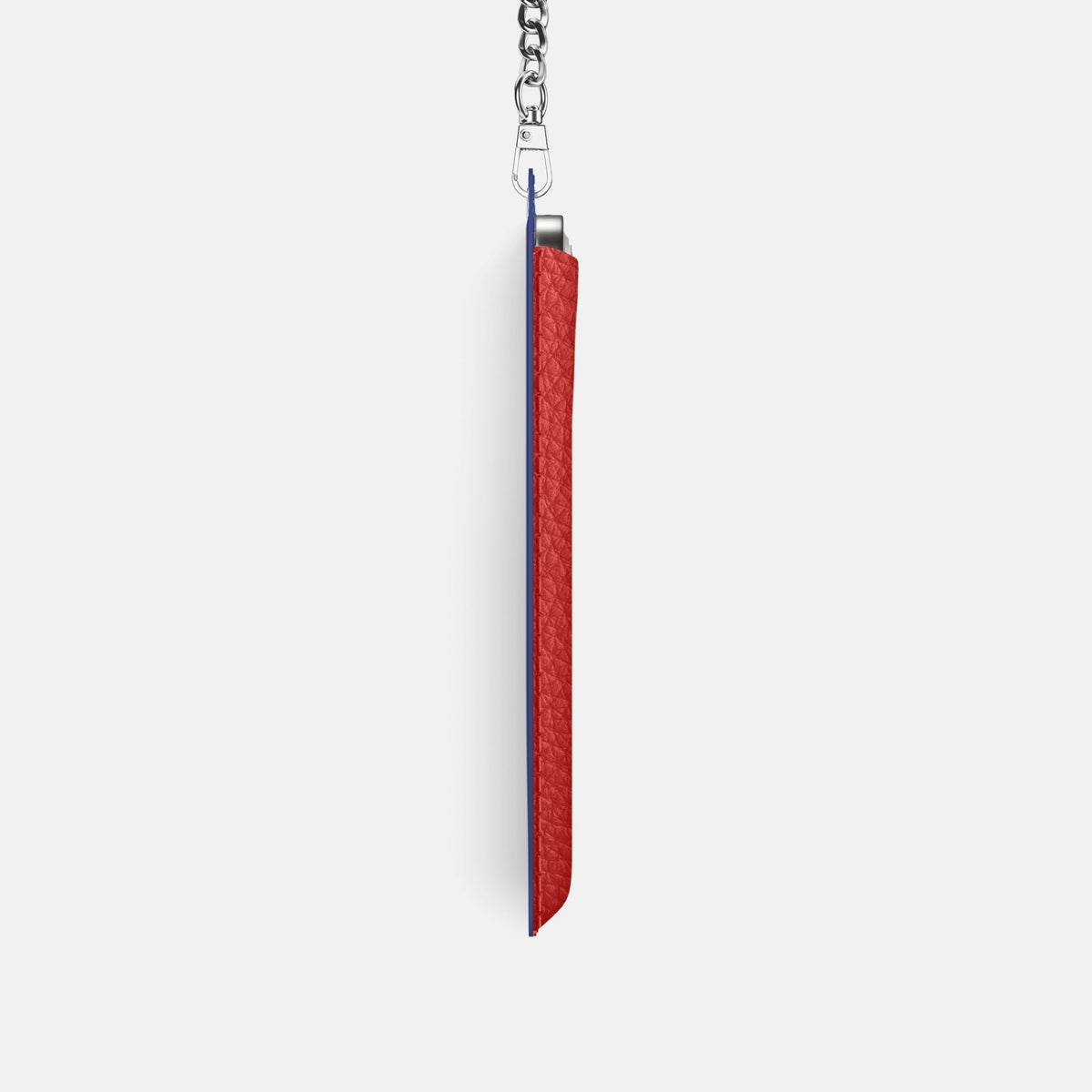 Crossbody Bag For iPhone 18 Pro In Calf -4 | Red-Steel