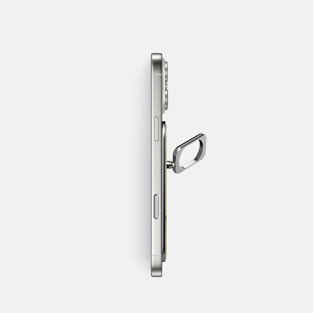 MagSafe Ring For iPhone 18 Pro In Ostrich -3 | Desert-Sand-Steel