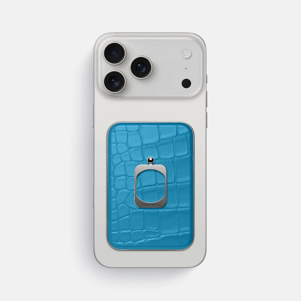MagSafe Ring For iPhone 18 Pro Max In Alligator -1 | Curaçao-Blue-Steel