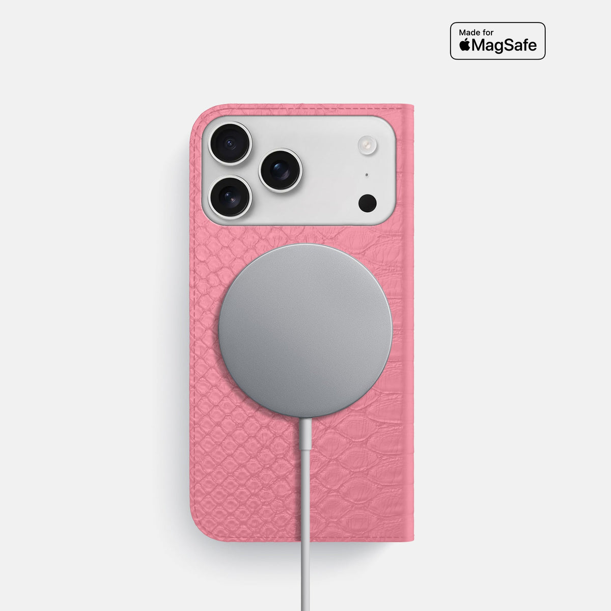 Folio Slim Case For iPhone 18 Pro In Python -3 | Pink