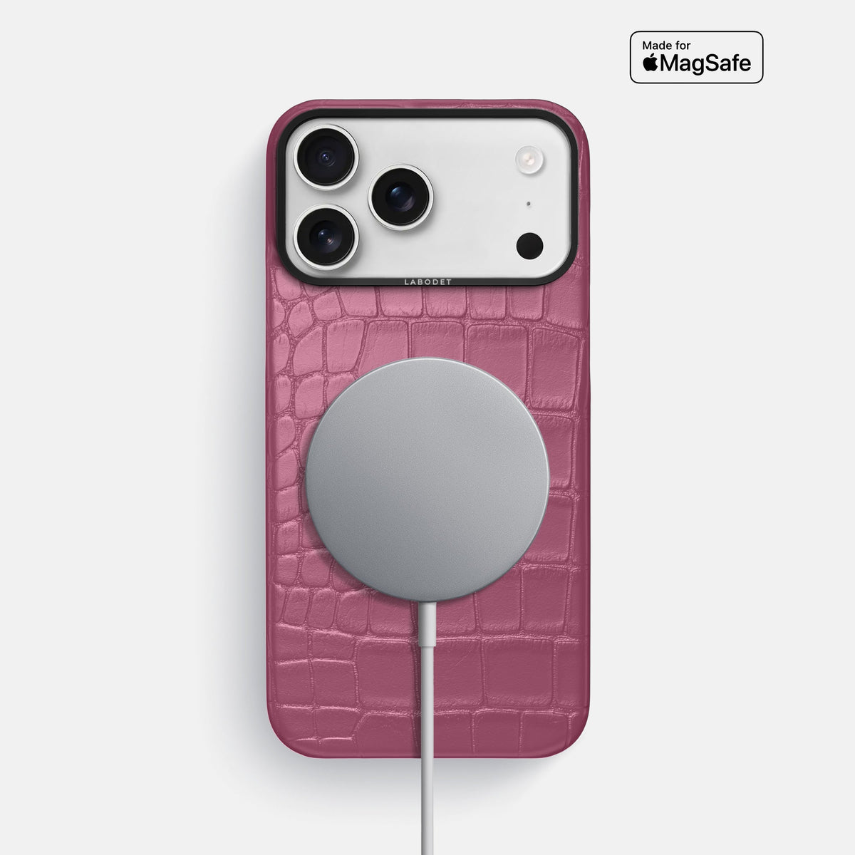 Classic Case For iPhone 18 Pro Max In Alligator -5 | Pink-Lagoon-Black