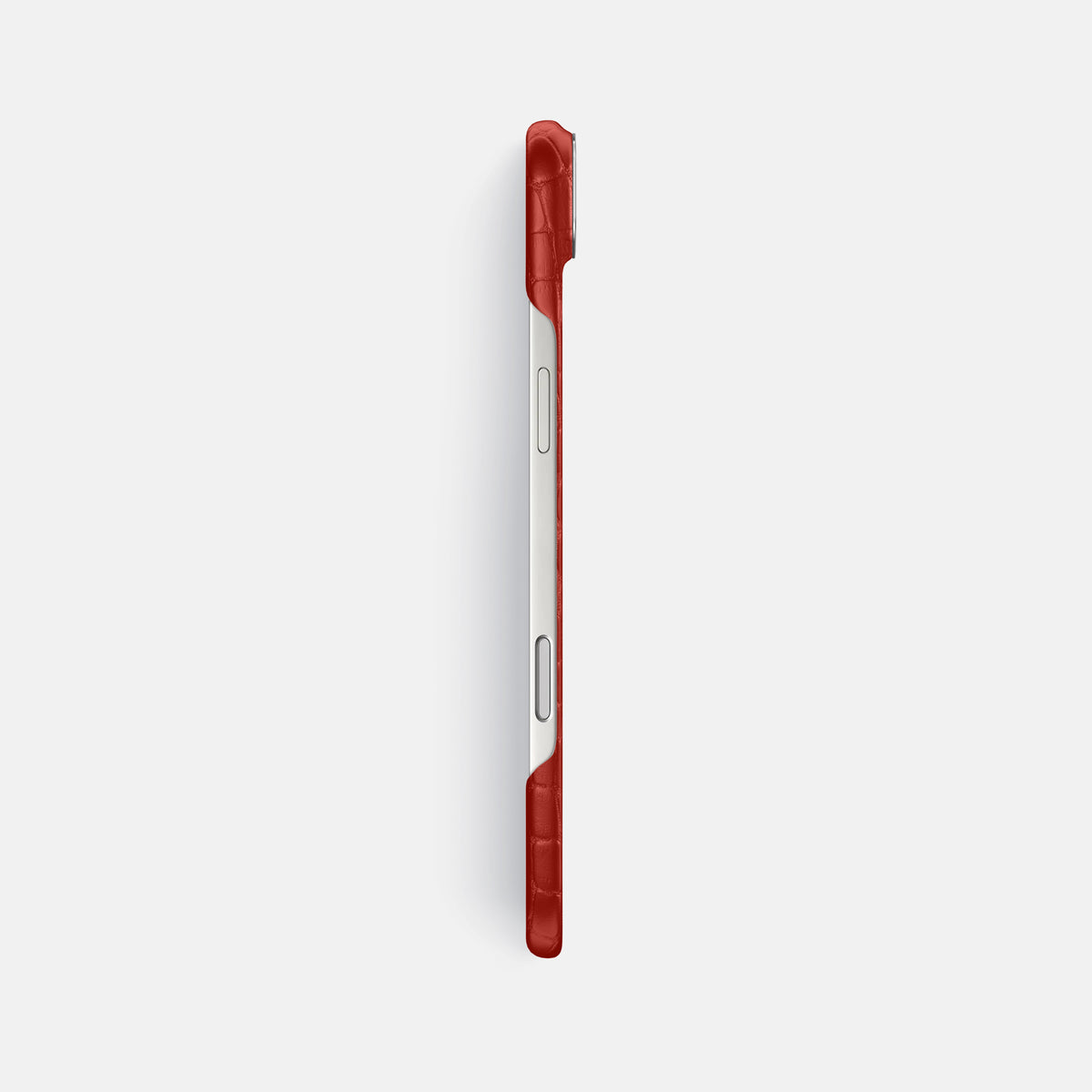 Classic Case For iPhone 17 Air In Alligator -3 | Red-Steel