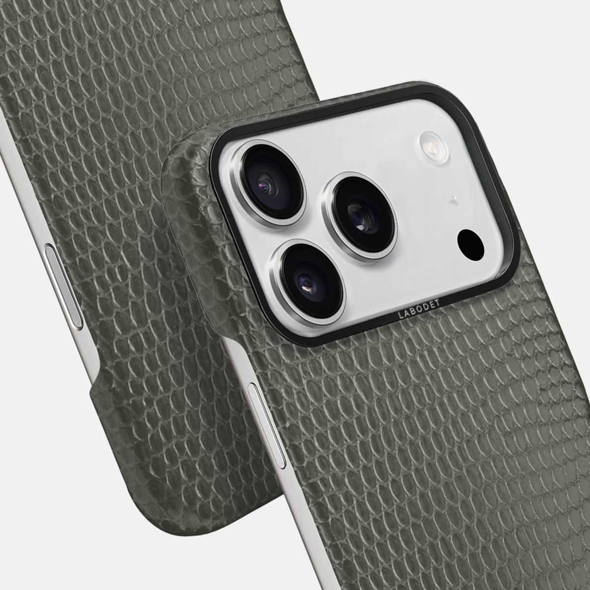 Classic Case For iPhone 18 Pro In Lizard -6 | Grey-Black